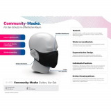 Community-Maske Cotton